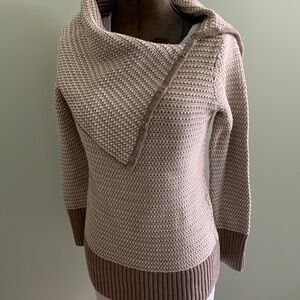 Willi smith oversized turtle neck sweater sz sm. Heavy knit with two tone. NWOT